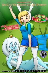 Adventure Time Porn: Fionna fucking on the ice princess