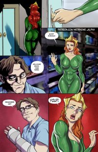Mera Gets Blackmailed Justice League Metrinome Porn Comic