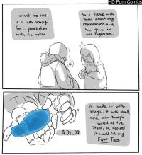 Frisks First Time comic porn
