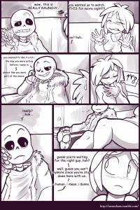 Frisk and Sans sex porn comics