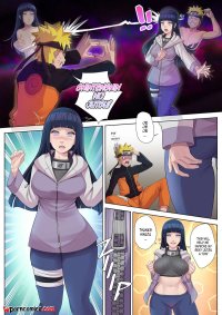 Porn comic A Hyuu Naruto. Achro Sex comic busty brunette got