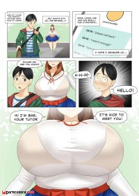 Porn comics Bigger Sister Bae. Toroboro. Erotic comic look at her