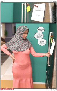 Porn comic 10 AM. Chapter 2. LoseKorntrol Hijab 3DX. Sex comic busty brunette milf