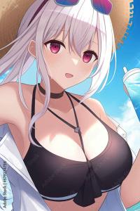 Sexy Anime Girl with Big Boobs by ChrisAImDead on DeviantArt