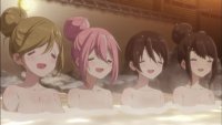 Blowjob Contest Hot Spring Bathing Scene Of Girls Erotic In 11 Stories Of The Anime Yuru Camp 2nd Period! Nut