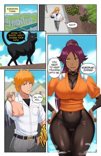 Yoruichi Shihouin Porn Comics