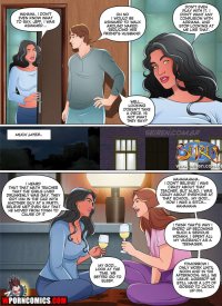 Porn comic Better Late Than Never. Sex comic best friend came