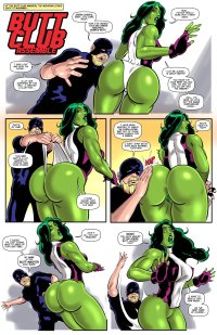 Butt Club Assemble comic porn