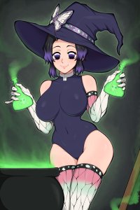 Afrobull Halloween Shinobu Demon Slayer