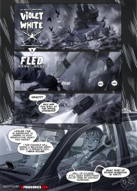 Porn comic Violet White Fled