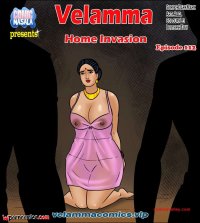 Porn comic Velamma. Chapter 112. Home Invasion. Velamma. Sex comic couple of thieves