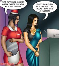 Porn comic Savita Bhabhi. The Artists Muse. Chapter 141. Kirtu. Sex comic brunette MILF participated