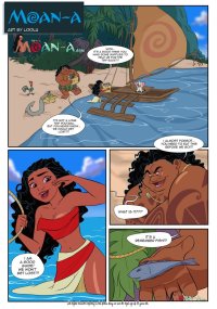 Porn comics with Moana. A big collection of the best porn comics