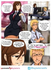 Porn comics Office Pet. Kajimateria Erotic comic that her colleague