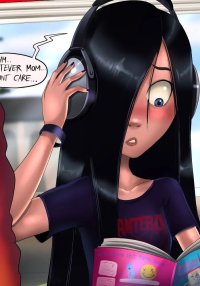 Violet And Elastigirl Comic