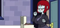 Vampire girl weight gain animation