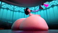 Sweet Tooth- Massive Weight Gain Breast Belly and Butt Expansion Animation