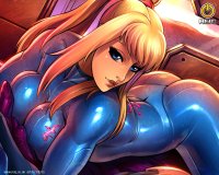 Wallpaper : illustration video games anime ass big boobs cartoon Samus Aran comics Zero Suit Samus reiq 1280x1024