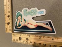New Bikini Ass Sexy Big Boobs Butt Anime Girl Meme Vinyl Decal Sticker Car Truck