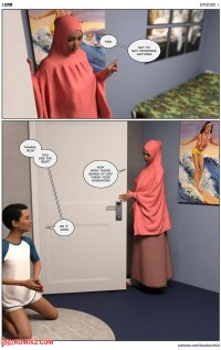 Porn comic 10 AM. Chapter 1. LoseKorntrol Hijab 3DX. Sex comic busty brunette MILF