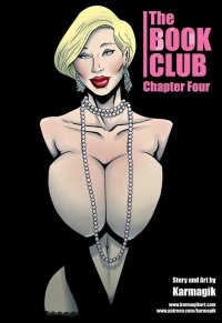 Porn comic The Book Club. Part 4. Sex comic smart woman with