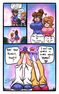 Giantess Chipettes- GTS COMIC COMMISSION by ameliaAFTERDARK on DeviantArt