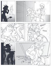Commission Succubus Growth Page 01 by N647 on DeviantArt