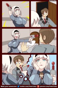 Poter Colus Commission Open on X: Shimoneta comic Giantess page 1 2 3 Commission. Ongoing giantess sizedifference sizetwitter GiantessGrowth commissionsopen