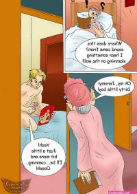 granny and son hentai manga