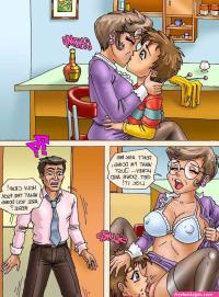 granny and son hentai manga
