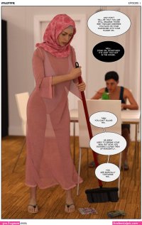 komik hijab hentei 3d