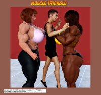 Muscle triangle last sample by SlaveOfMuscularWomen on DeviantArt