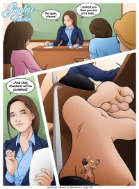 Giantess Teacher comic porn
