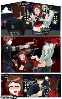 Resident Fuck Porn comic Rule 34 comic Cartoon porn comic