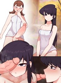 Komi and yamai futanari porn comic