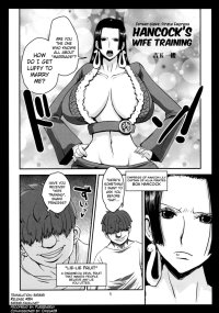Hancocks Wife Training