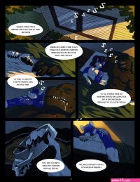Black and Blue Gay porn comic Rule 34 comic