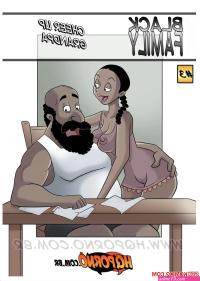 Porn comics Familia Black. Parte 3. Animando o vovo. HQporno Erotic comic went to the
