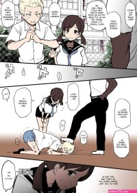 Full Color 4P Manga Kokujin No Tenkousei Ni Osananajimi O NTR Ru Car Sex 2hentai.net