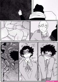 Trashy BeeCOMISSION OPENED on X: Deku x Ojiro x Tokoyami comic Page 1 2 For NaughtySwan1127 ! TW: public place anal voyeur fluff lover -The characters are