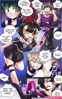 Porn comic My Hero Academia. Moe Moe Kyu Erotic comic the help of