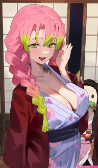 Mitsuri Kanroji Demon Slayer: Kimetsu no Yaiba free hentai porno xxx comics rule34 nude art at HentaiLib.net