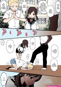 Porn comic Kokujin no Tenkousei NTR. Terasu MC. Sex comic black high school