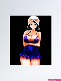 Sexy Big Boobs Nico Robin One Piece Anime Hentai Poster for Sale by nalendragaler