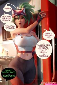 Porn comic Kiriko wants her donut. Overwatch. Sakimi Chan Sex comic beauty was very
