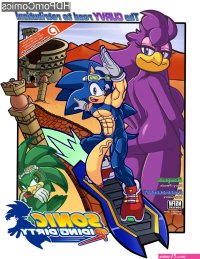 Sonic Riding Dirty comic porn