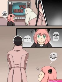 Porn comic Spy x Family. Victor Sex comic brunette is just