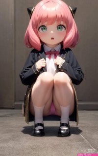 AI created spy x family anya forger porn pictures by sei silwa about anyaforger pinkhair