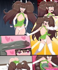 Porn comic Shikanosuke Becomes a Girl.. in the Mens Bathroom. BDOne Sex comic guy turned into