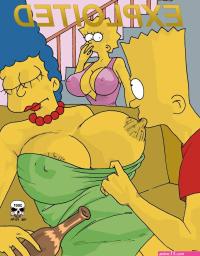 The Simpsons: Exploited porn comic
